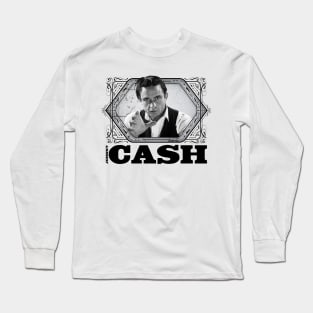 The Man In Black Long Sleeve T-Shirt